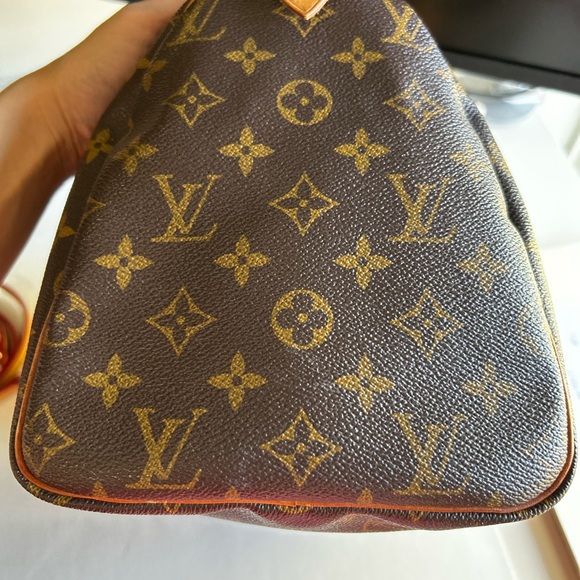 Louis Vuitton Brown Monogram Speedy 30 - Picture 9 of 16